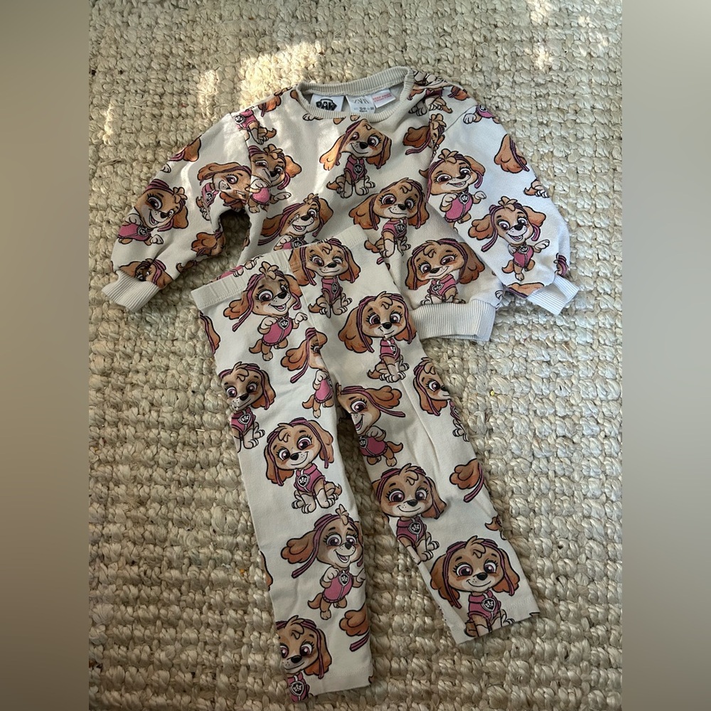 Zara paw patrol set